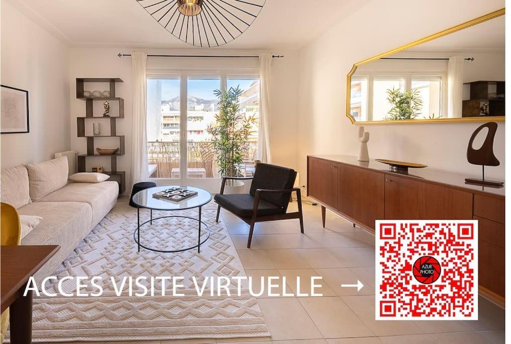 06B - Beautiful 2 Rooms With Terrace Sea View Roquebrune-Cap-Martin Exterior photo