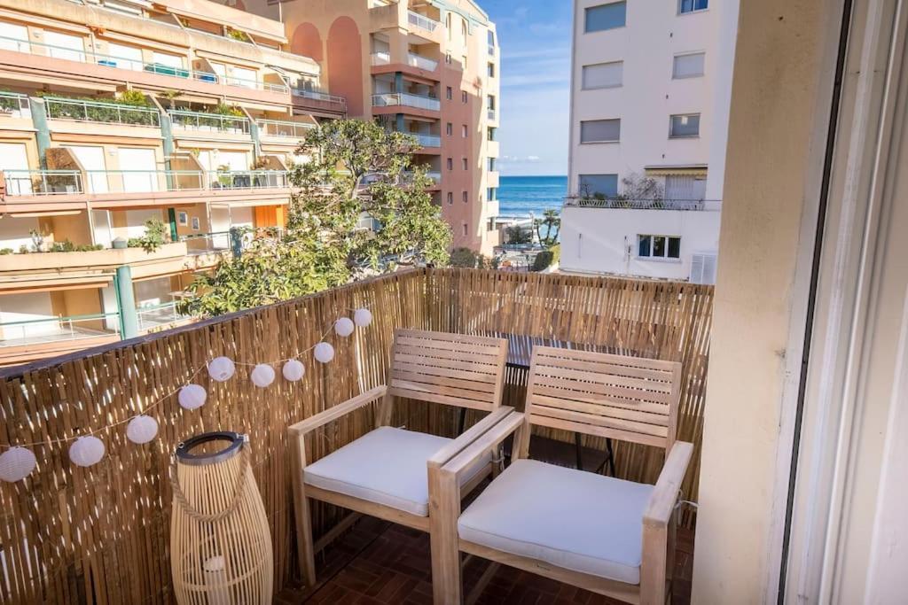 06B - Beautiful 2 Rooms With Terrace Sea View Roquebrune-Cap-Martin Exterior photo